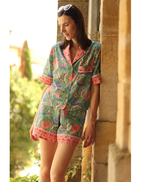Patron de chemisette et short Ganesh - Calissone