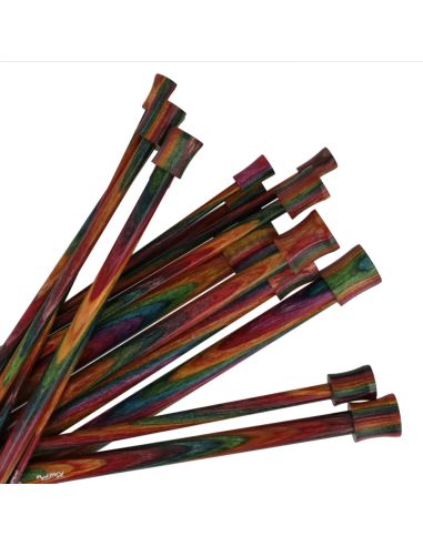 Aiguilles à tricoter droites en bois KnitPro Symfonie 2