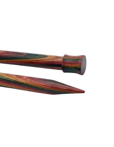 Aiguilles à tricoter droites en bois KnitPro Symfonie 2