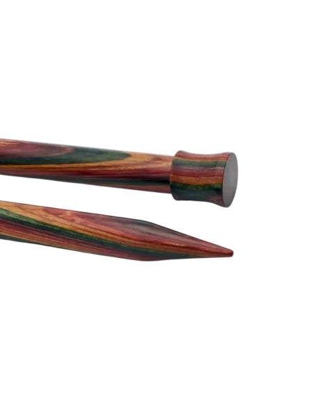 Aiguilles à tricoter droites en bois KnitPro Symfonie 2
