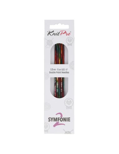 Aiguilles doubles pointes bois KnitPro Symfonie 2