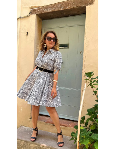 Patron de robe chemise Naïs - Ma Petite Fabrique