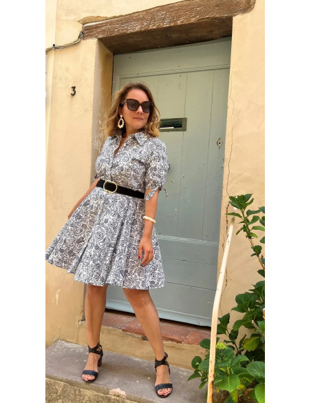 Patron de robe chemise Naïs - Ma Petite Fabrique