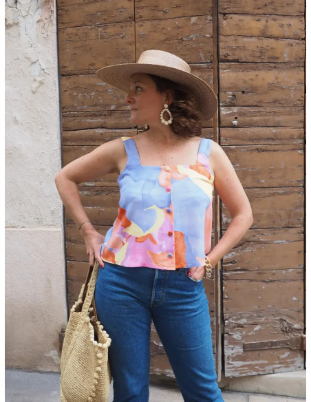 Patron de robe, top, crop top et jupe Magali - Ma Petite Fabrique