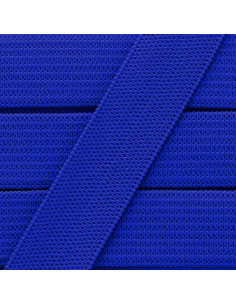 Élastique souple 15 mm - Bleu roi