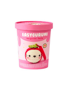 Kit crochet Easygurumi Graine Créative - Fraise