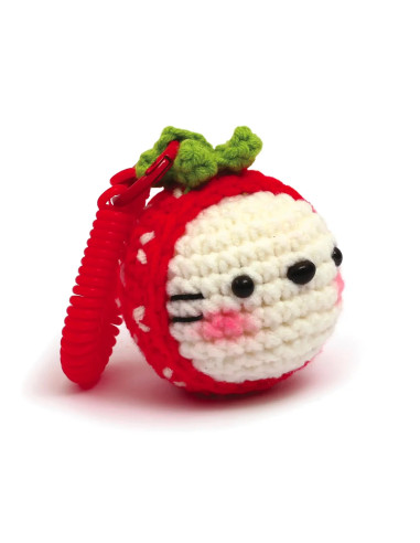 Kit crochet Easygurumi Graine Créative - Fraise