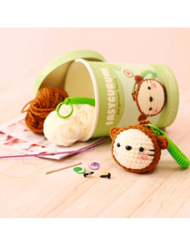 Kit crochet Easygurumi Graine Créative - Ourson