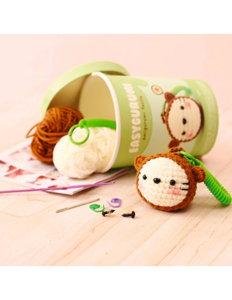 Kit crochet Easygurumi Graine Créative - Ourson