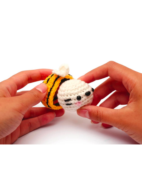 Kit crochet Easygurumi Graine Créative - Abeille
