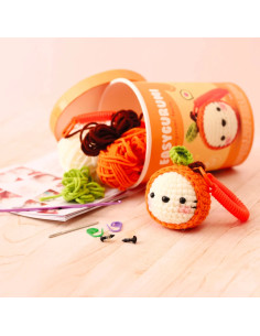 Kit crochet Easygurumi Graine Créative - Clémentine 2