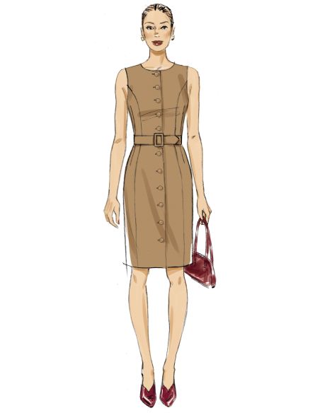 Patron de robe - Vogue 2150