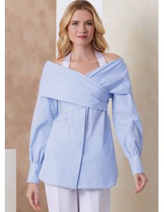 Patron de haut - Vogue 2158