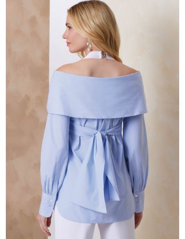 Patron de haut - Vogue 2158