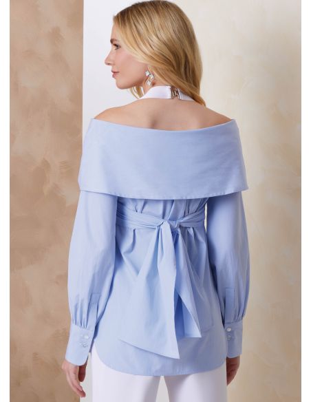 Patron de haut - Vogue 2158