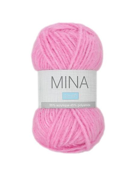 Fil à tricoter effet mohair Mina