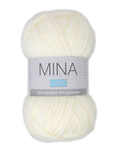Fil à tricoter effet mohair Mina