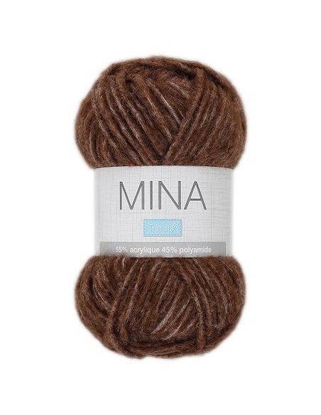 Fil à tricoter effet mohair Mina