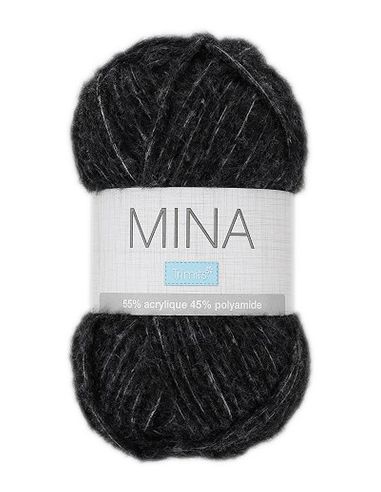 Fil à tricoter effet mohair Mina
