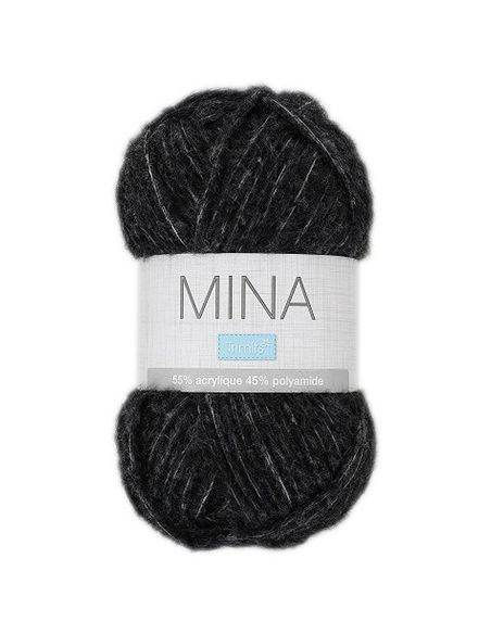 Fil à tricoter effet mohair Mina