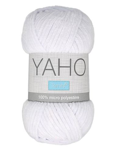 Fil à tricoter chenille Yaho