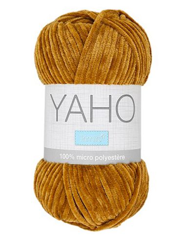 Fil à tricoter chenille Yaho