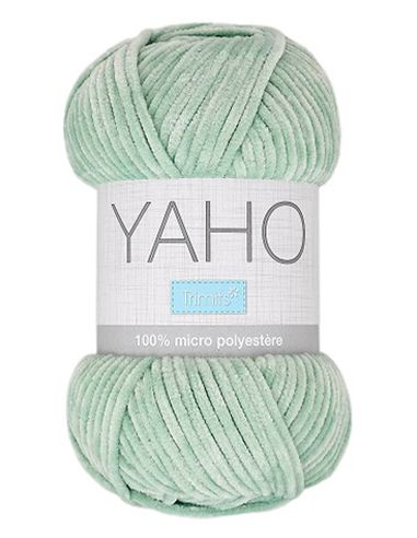 Fil à tricoter chenille Yaho