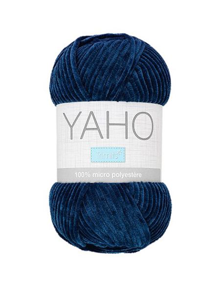 Fil à tricoter chenille Yaho