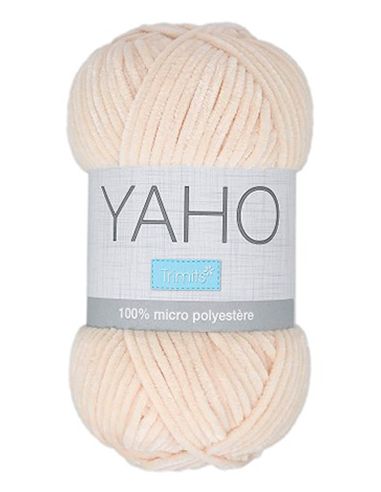 Fil à tricoter chenille Yaho