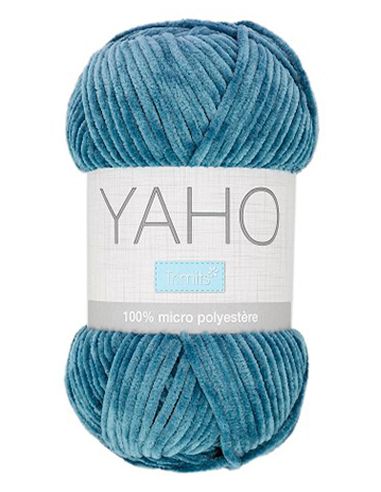 Fil à tricoter chenille Yaho