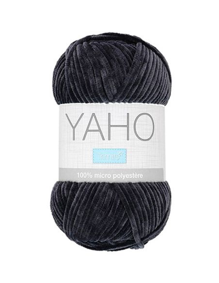 Fil à tricoter chenille Yaho