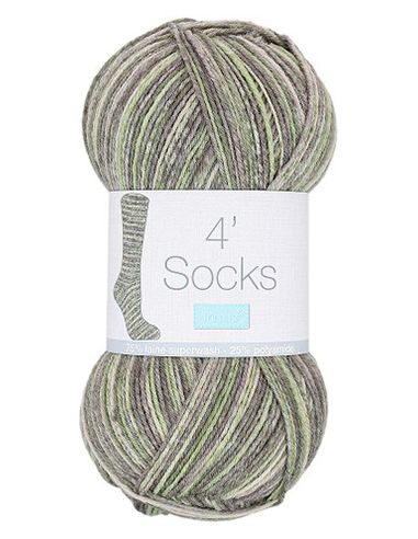Laine à chaussettes 4' Socks