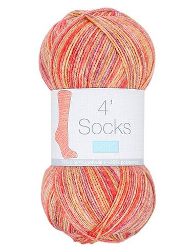 Laine à chaussettes 4' Socks