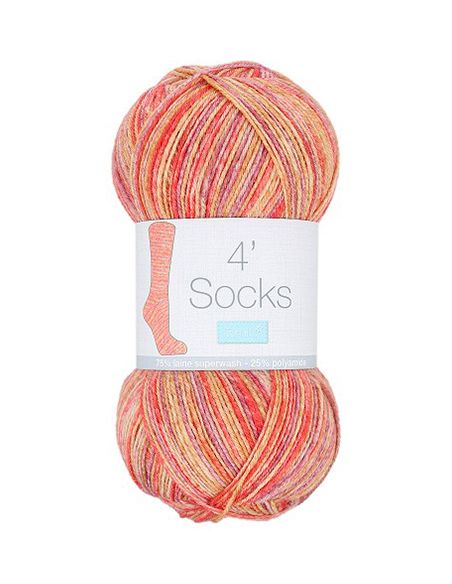 Laine à chaussettes 4' Socks