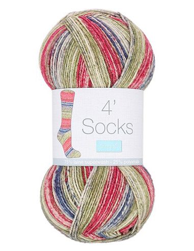 Laine à chaussettes 4' Socks