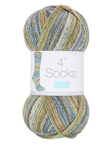 Laine à chaussettes 4' Socks