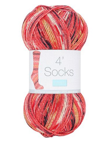 Laine à chaussettes 4' Socks