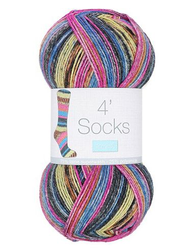 Laine à chaussettes 4' Socks