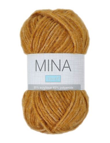 Fil à tricoter effet mohair Mina