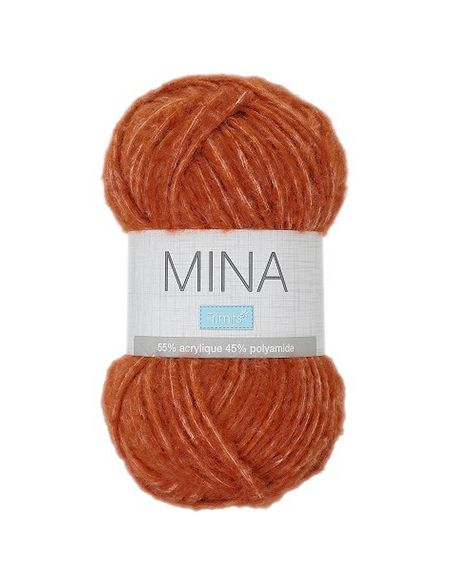 Fil à tricoter effet mohair Mina