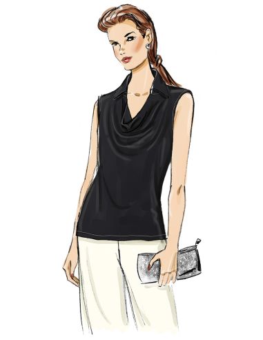 Patron de blouse - Butterick 7056