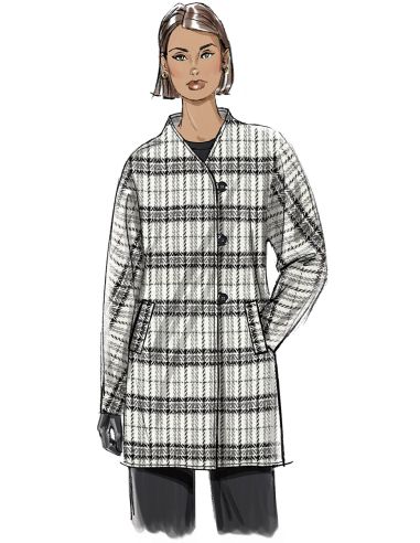 Patron de veste - Butterick 7058