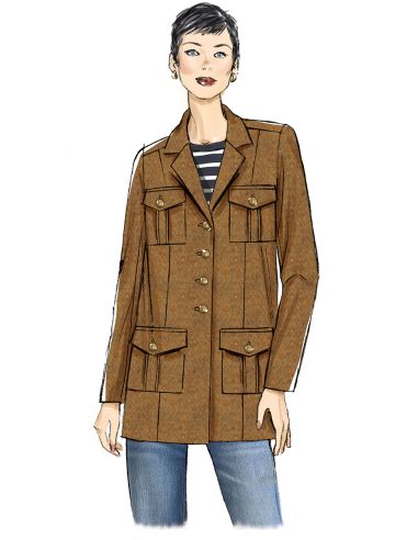Patron de veste - Butterick 7059