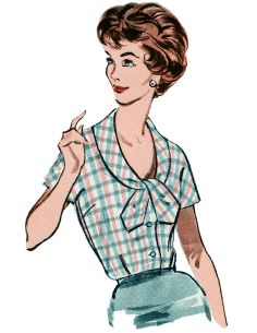 Patron de chemisier - Butterick 7071 2