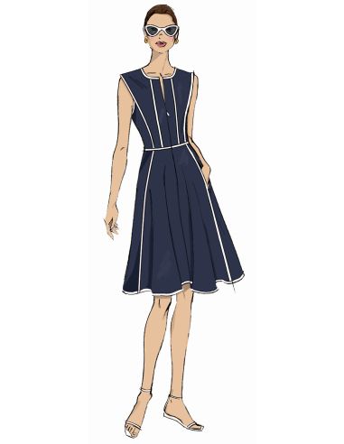 Patron de robe - Butterick 7076