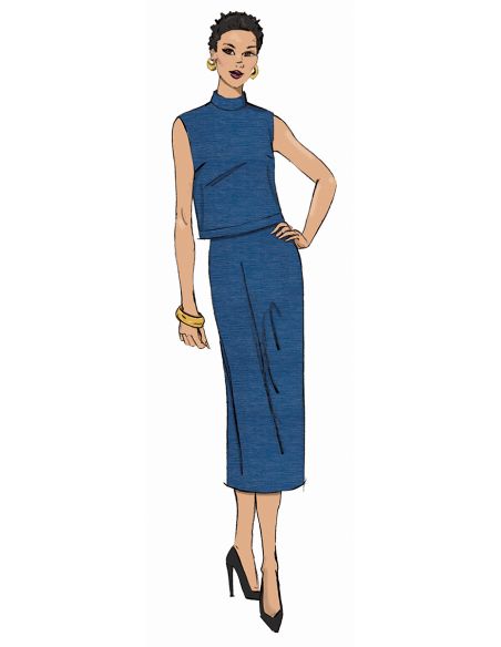 Patron de hauts - Butterick 7082