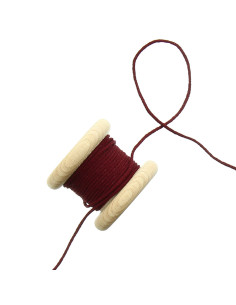 Cordon élastique 2.5 mm - Bordeaux