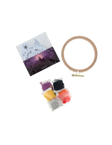 Kit broderie - Halloween