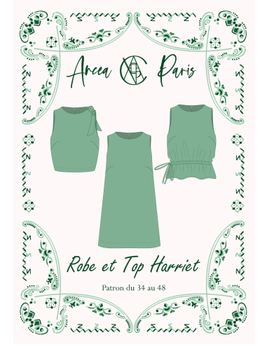 Patron de top et robe Harriet - Ancea Paris