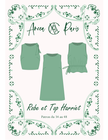 Patron de top et robe Harriet - Ancea Paris